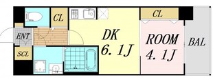 スプランディッド新大阪EASTの物件間取画像